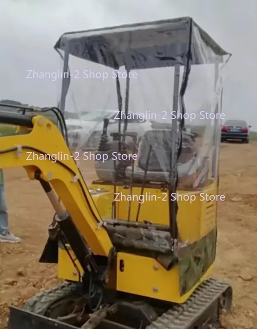 1set Mini Excavator Rain Cover Suitable for 1 Ton & 1.2 Ton Mini Excavator Diggers 4