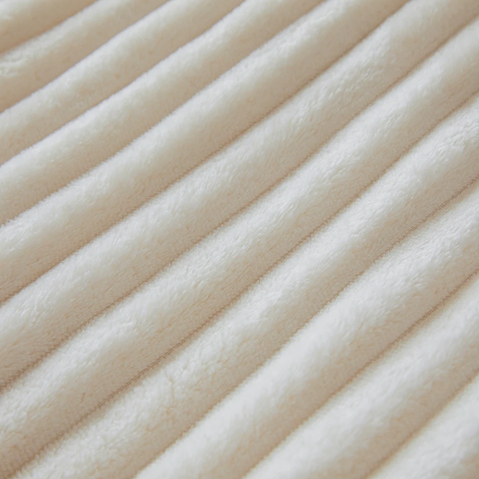 Cozy Fluffy Coral Velvet Plush Throw Blanket
