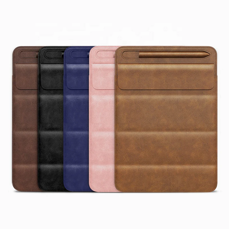 Premium PU Leather Tablet Case with Pencil Holder and Universal Compatibility