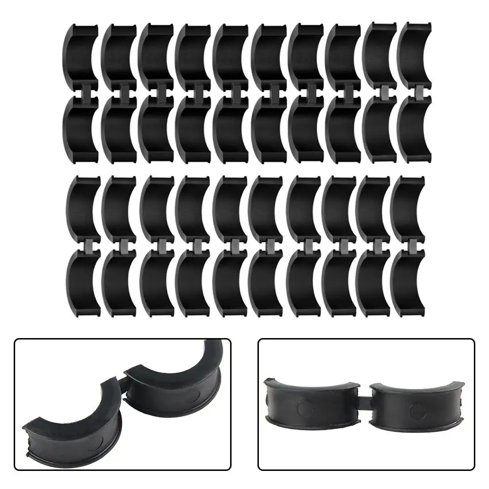 Lot De 20 Joints En Caoutchouc Pour Guidon De Vélo - Antidérapants, Tailles 22,2-31,8 Mm Et 25,4-31,8 Mm