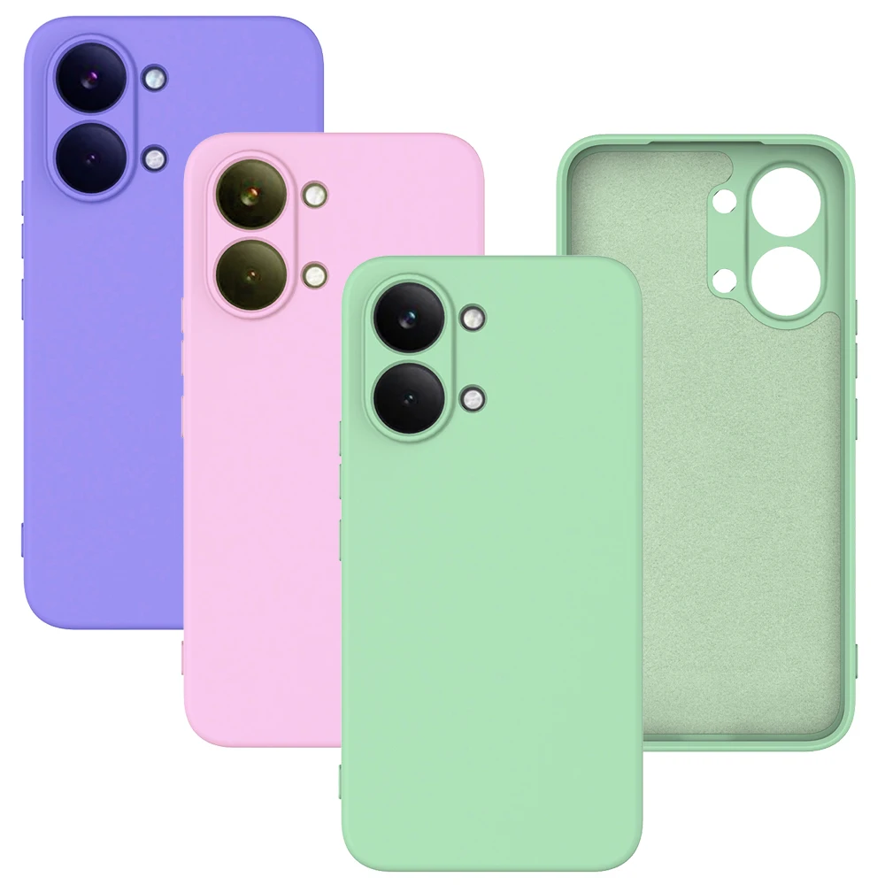 Liquid Silicone Anti-Shock Case with Microfiber Lining and Rugged Armor Design