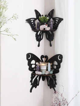 Butterfly Wooden Wall Shelf 1