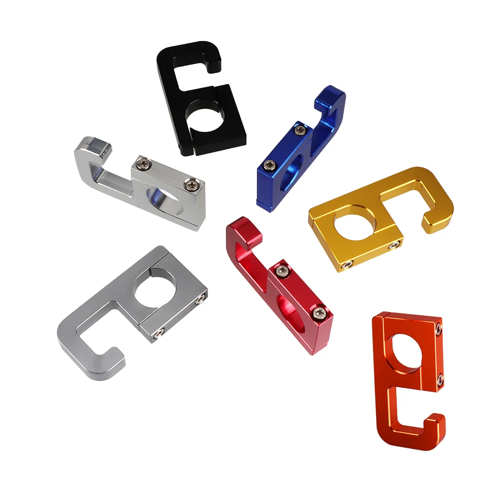 Motorcycle 22mm Handlebar Storage Hook Scooter Luggage Bag Hanger Helmet Claw Hook Hanger Hooks Aluminum Holder For Honda PCX