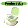 Kids Travel Toilet Stool Foldable and Lightweight Infant Baby Potty Small Children WC Support Up to 50kg Load Bearing 6