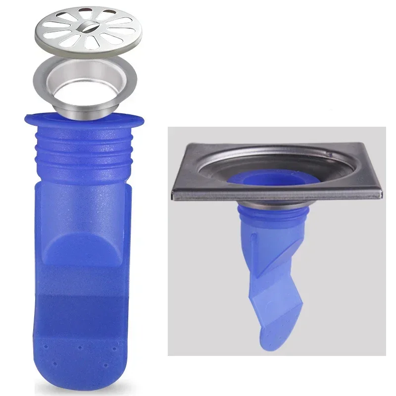 Silicone Core Insect Control Backflow Preventer Floor Drain Seal Drain Deodorant One Way Valve for Bathroom Pipes Tube In Toilet floor drain core,floor drain filter,floor drain deodorant,drain stopper,silicone drain stopper,floor drain,floor drain valve