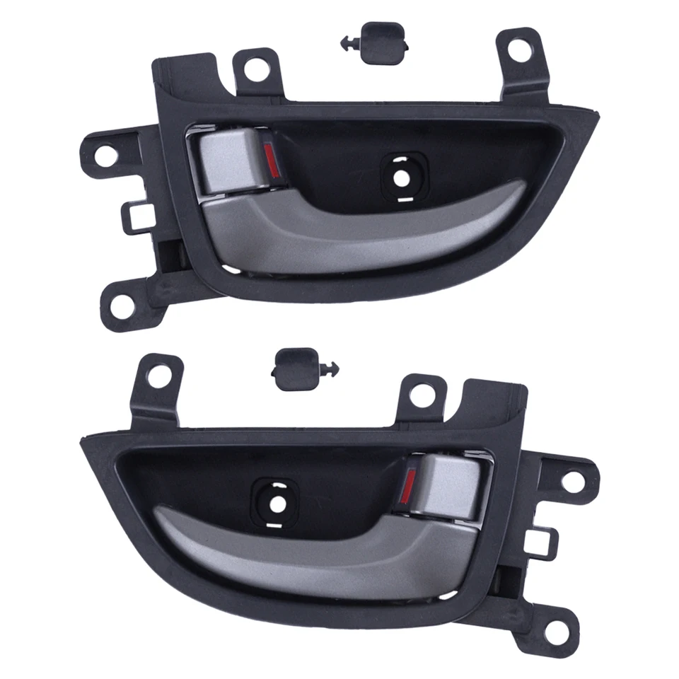 Poignée De Porte Intérieure ABS Pour Hyundai Tucson / Kia Ix35 (2010-2014) - Lot De 2 (gauche Et Droite), Finition Brillante