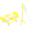 Simulated Hanging Infusion Bottle Model Kids Toys House Playing Doctor Pretending Hanging Bottle Hospital Bed, 3