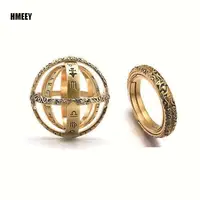 Metamorphic Astronomical Ball Ring for Men and Women Reversed Metamorphic Cosmic Ball Ring Retro Style Couple Necklace Jewelry 1