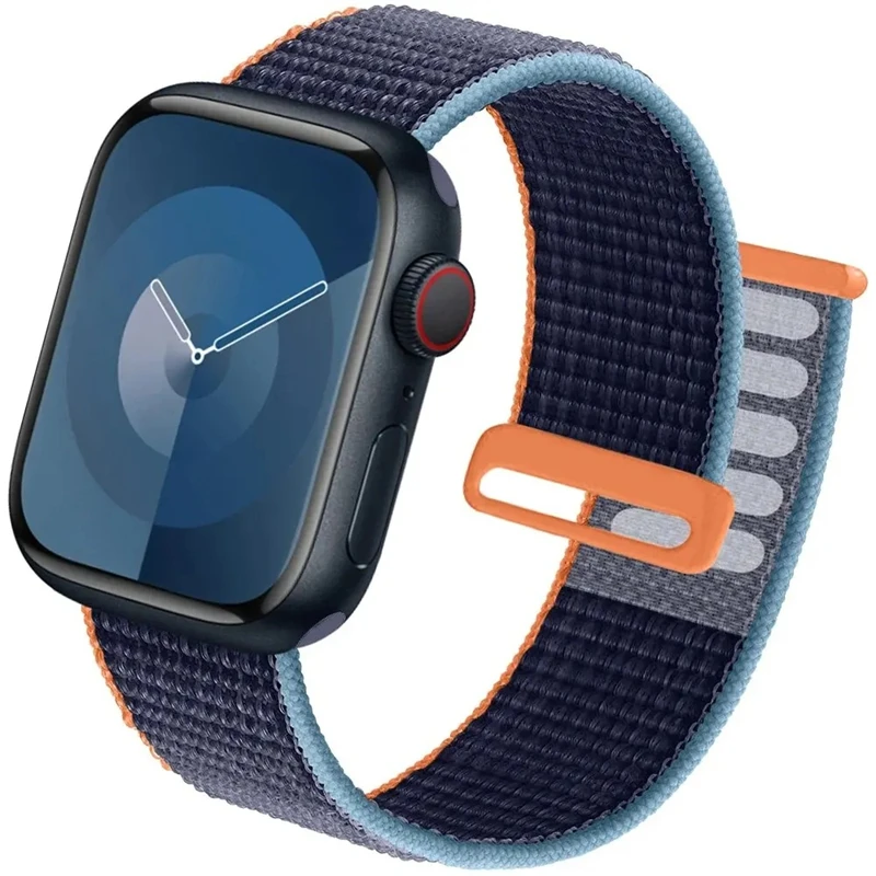 Premium Nylon Loop Watch Strap - Vibrant Colors & Secure Fit