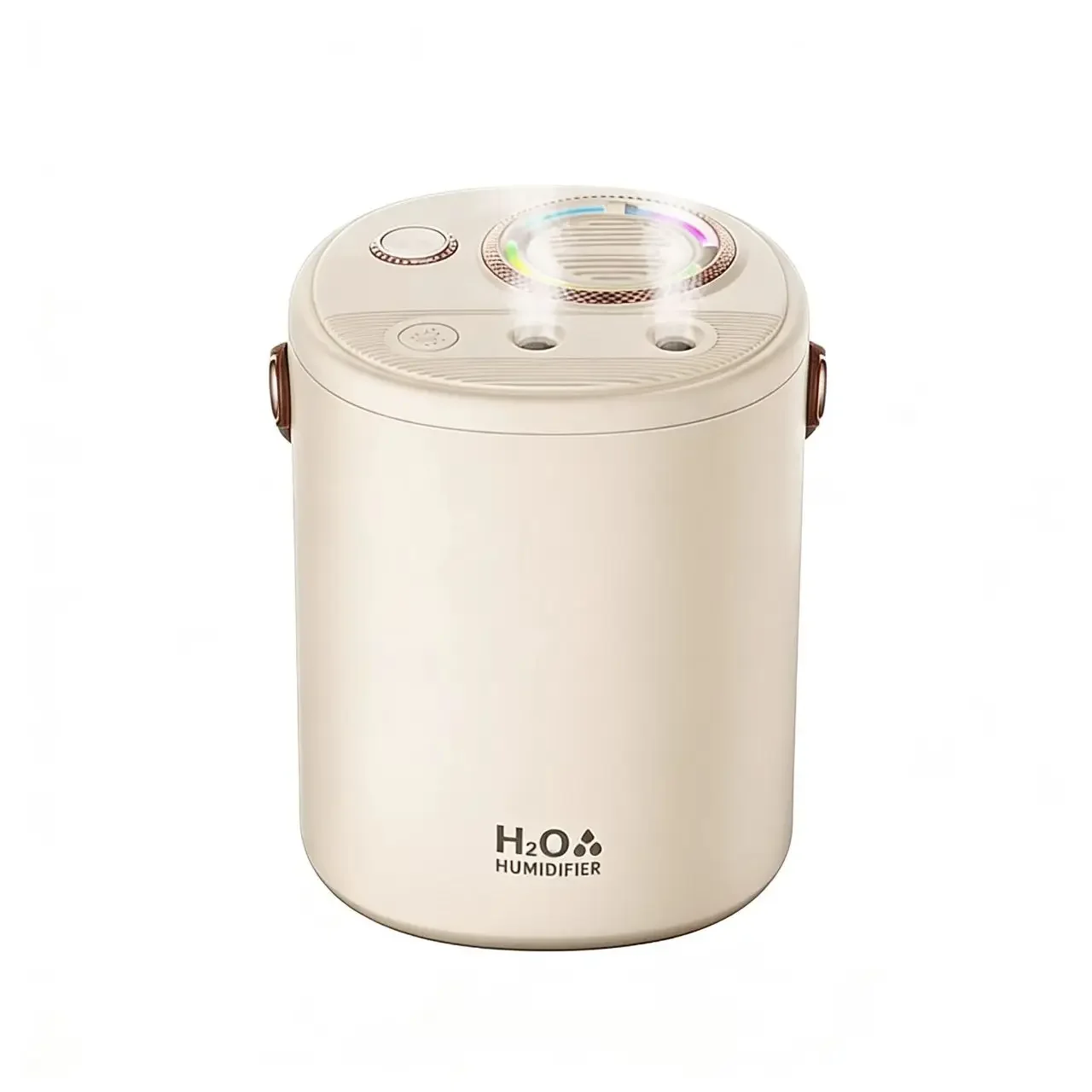 New 1L Large Capacity Humidifier USB Double Spray Mist Maker Mute For Baby Bedroom Home Air Purifying Humidifier With LED Light 3