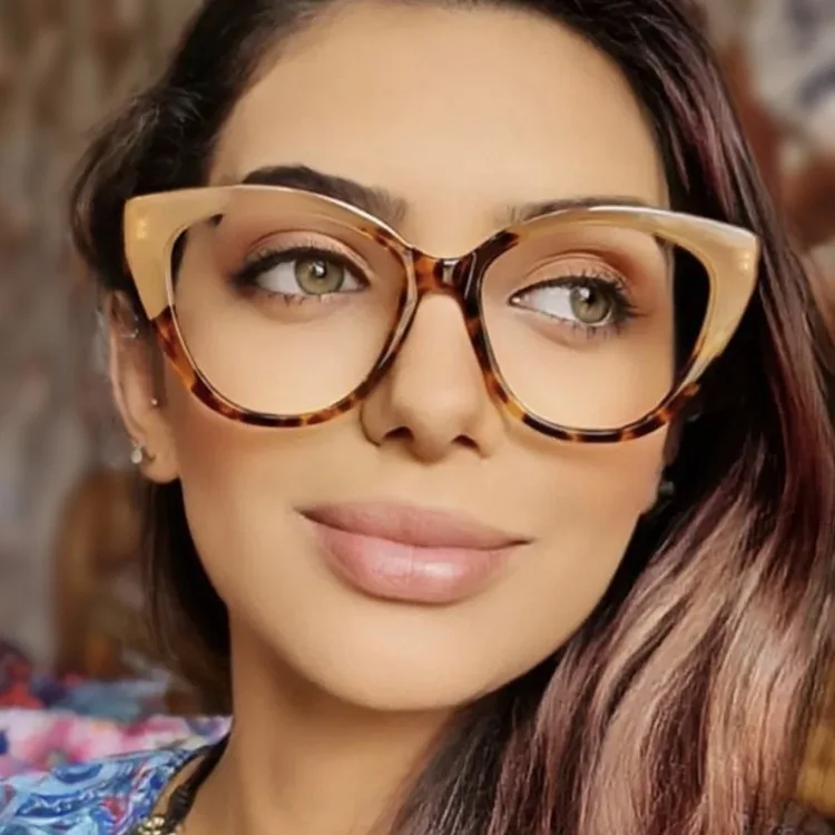 Stylowe okulary kocie oczy w kolorowych oprawkach – korekcyjne dla krótkowzroczności i do czytania 9 S2cef9154af634f26be4e7f3b4effba80m