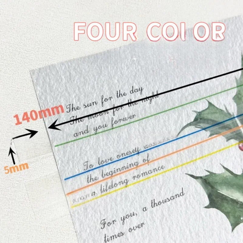 Pelsone Notes Waterproof Transparent Index Tabs 2