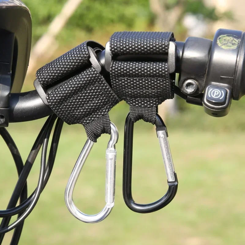 Motorcycle Handlebar Hook Multifunctional Universal Front Hook Motorcycle Electric Vehicle Hook Aluminum Alloy Handlebar for Bicycle Baby Cart Hooks