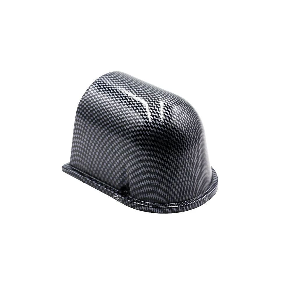 Straight 52mm Instrument Mounting Bracket Single Hole Seat Carbon Fiber Instrument Rack