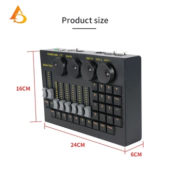 Console Mini MA2 Command Wing/ MA Notebook Moving Head Stage Light Controller MA2 per illuminazione di attrezzature professionali per Club