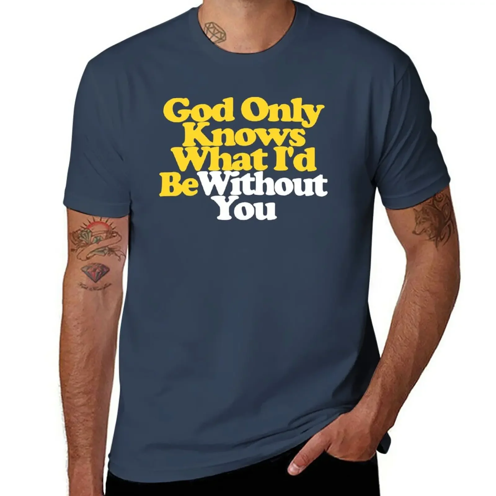 ミュージシャン GOD ONLY KNOWS Photo Sea T-Shirt ミュージシャン GOD ONLY KNOWS Photo Sea T-Shirt S GOD ONLY