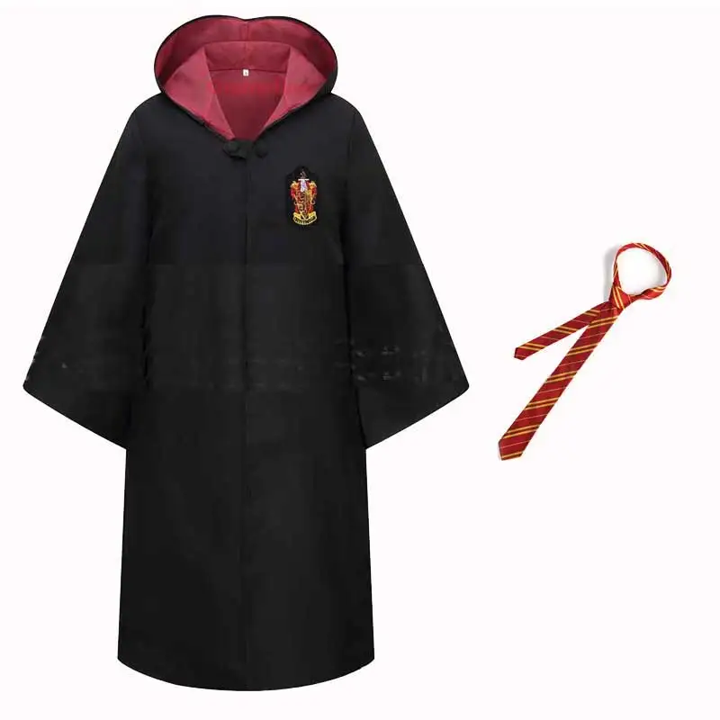 thumbnail image 1 of Túnica unisex de mago y brujería, capa, disfraz de terror, colegio de magia, Slytherin, Ravenclaw, disfraz de Halloween de estilo similar, 1 of 5