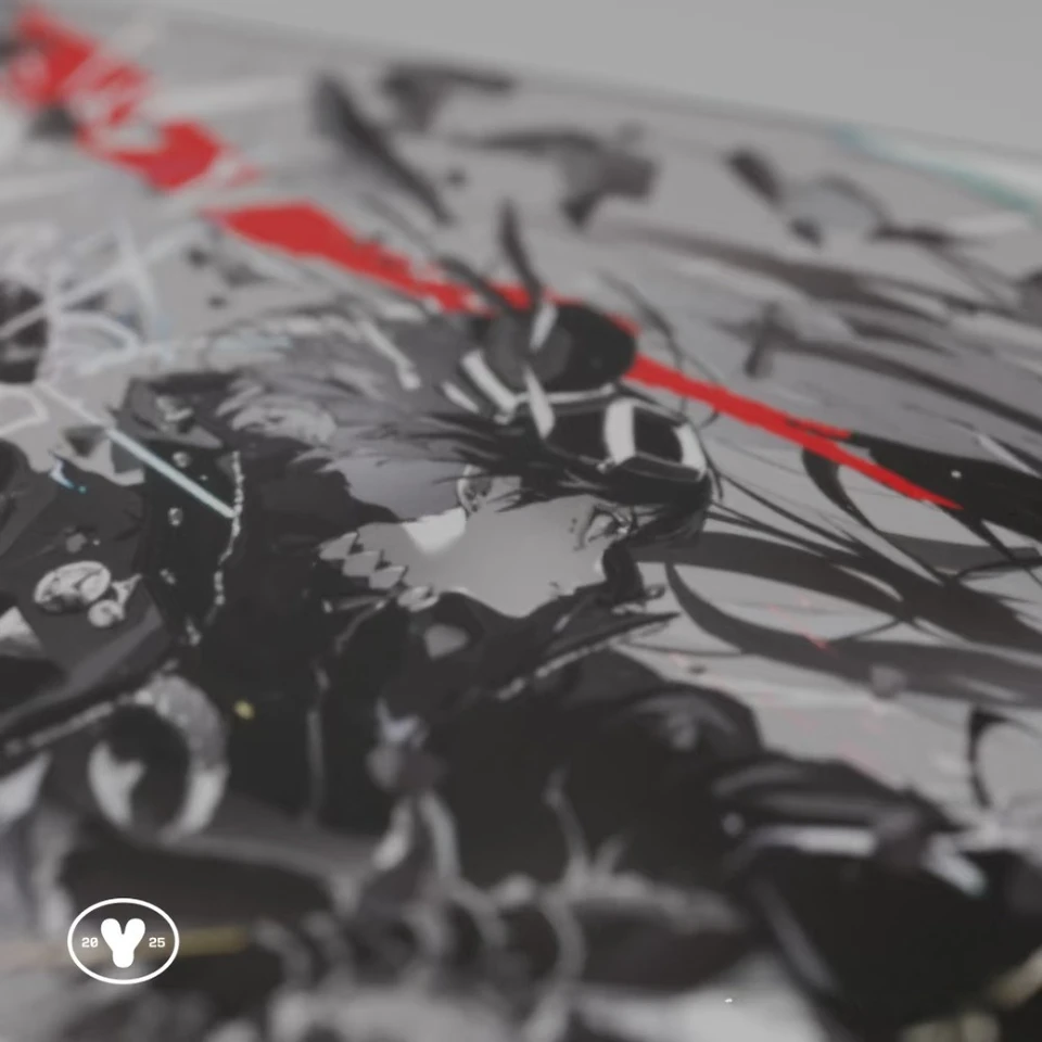 WALLHACK4.0 Futurefall ガラスゲーミングマウスパッドコピー