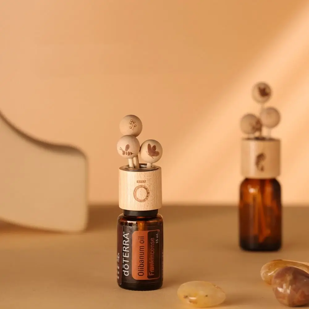 Beech Wood Ball Lid for Essential Oil Wood Color DIY Decoration Fireless Vine Branch No Fire Aroma Diffuser Sticks essential oil diffuser essential oil fragrance expander