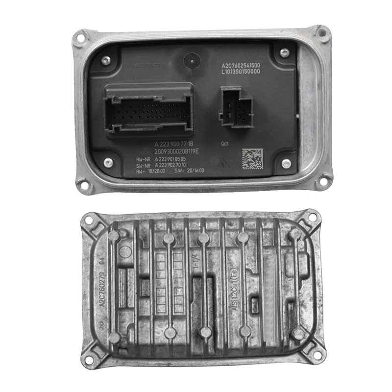 LED 헤드라이트 범위 조정 컨트롤 유닛, 메르세데스 벤츠 AMG GLC GLS GLB W213/W177, A2139002734, A2139002834, 1 쌍