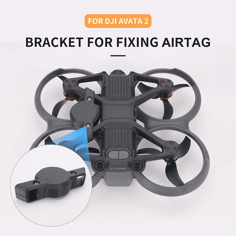 Support Airtag pour DJI Avata 2 - Fixation Antivol Anti-perte Drone Accessoire
