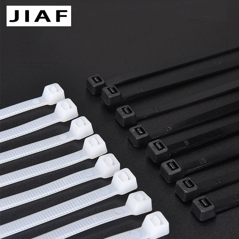 Nylon Cable Ties Cable Ties 100Pcs Nylon Self-Locking Cable Ties