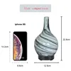 Glass Marble Design Air Humidifier Aroma Machine Ultrasonic Essential Oil Aroma Diffuser 7-Color LED Light Cold Mist Spa HomeUse 5