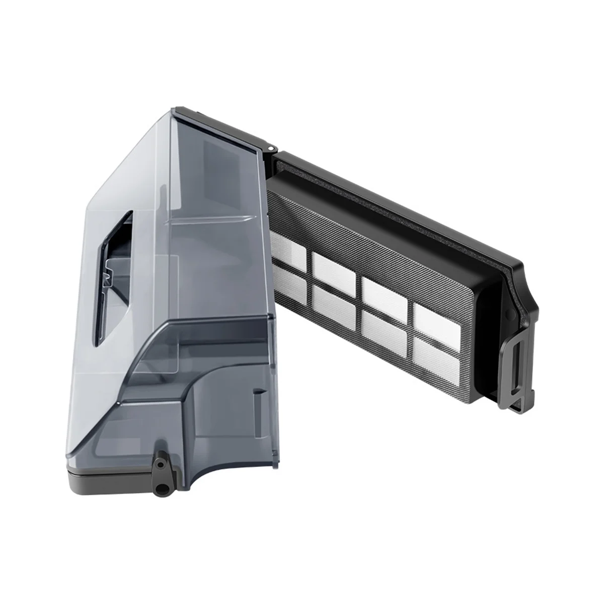 Dust Box Dust Bin Container Parts for Deebot X1 OMNI/ T10 Vaccum Cleaner Dustbin Box Accessories White