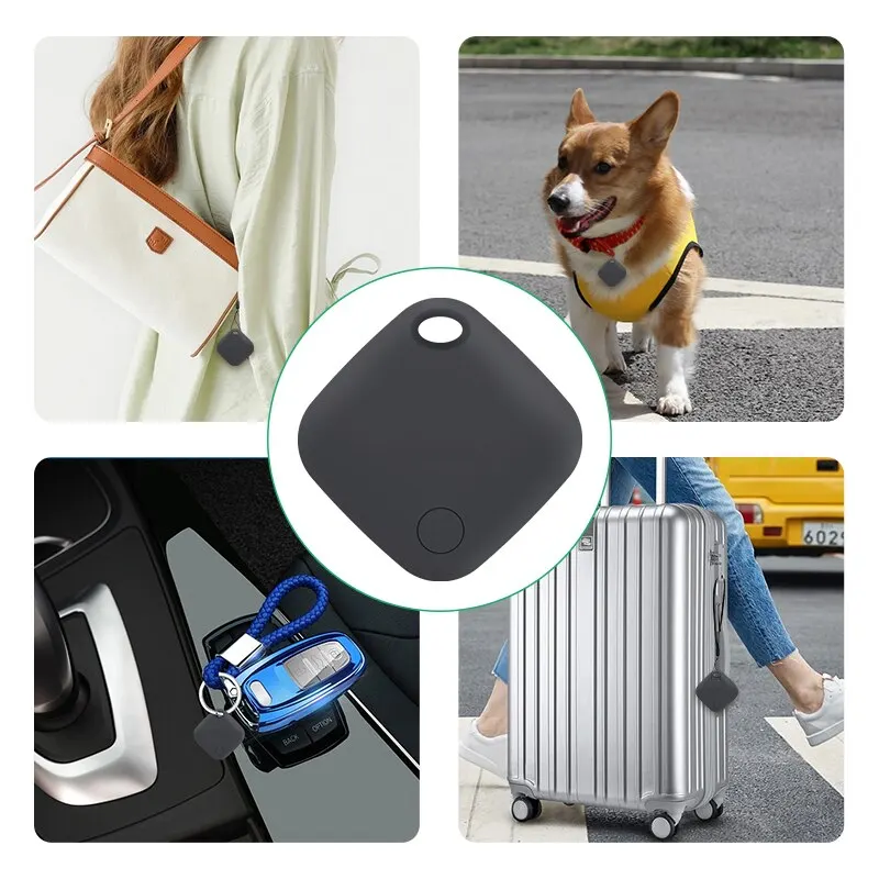 Advanced Smart Bluetooth GPS Tracker with Find My App Anti-Loss Alert System