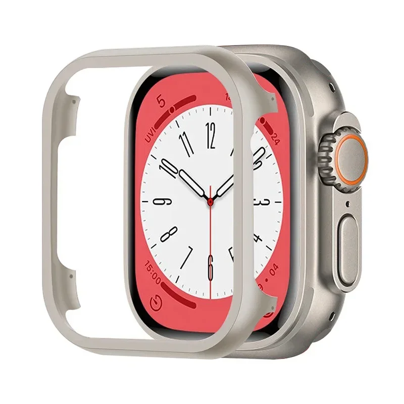 Sleek Aluminum Alloy Watch Case with Metal Bumper Protection