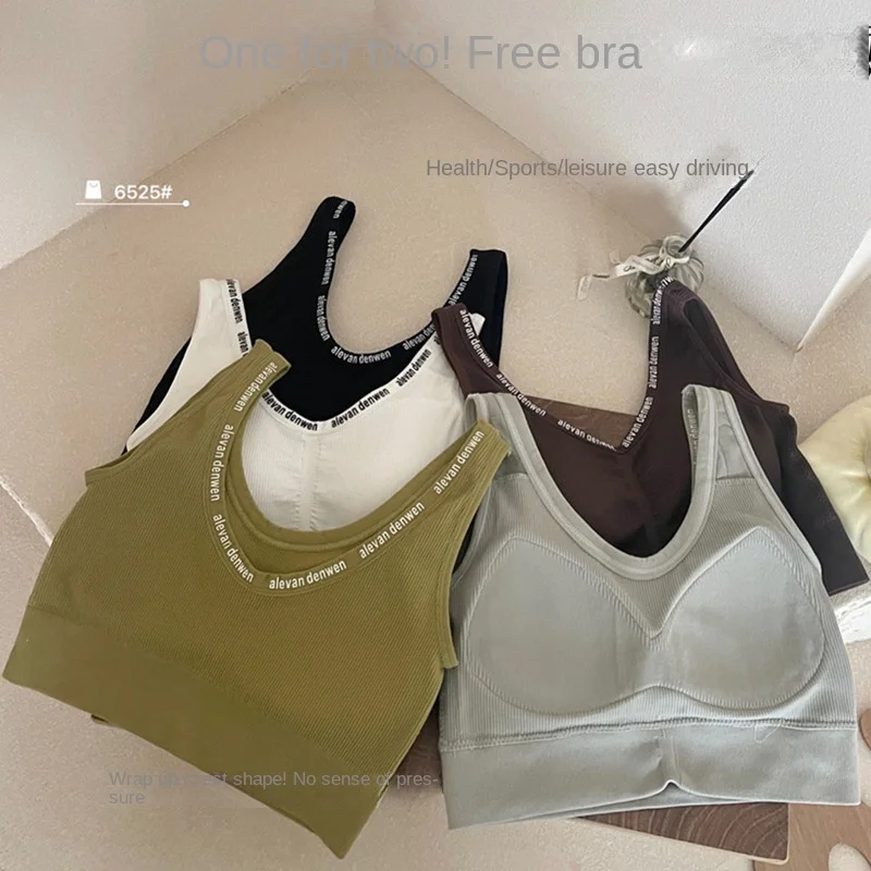 M-3xl Women's Underwear Tube Tops Sexy Solid Color Top Girl Fashion Sports  Tank Up Woman cross Push Up Bra Female Lingerie - AliExpress