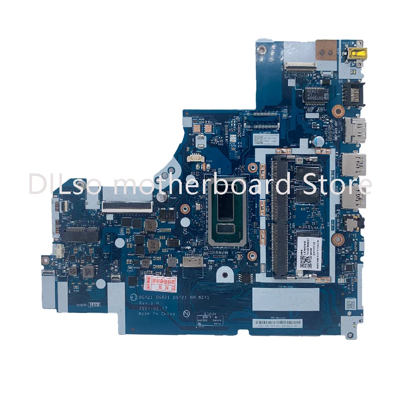 320-15ISK Motherboard For Lenovo Ideapad 320-15IKB 320-15ISK 520-15ISK I3-6006U/6100U Mainboard NM-B241 with 4GB RAM DDR4