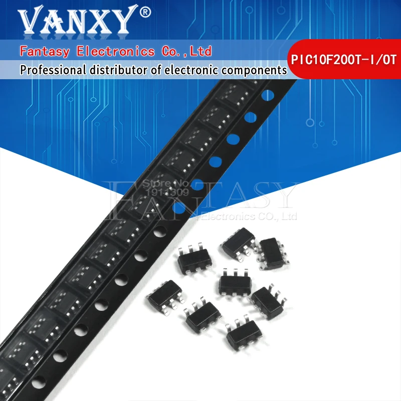 5pcs PIC10F200T-I/OT SOT23-6 PIC10F200 PIC10F202T-I/OT PIC10F204T-I/OT PIC10F206T-I/OT PIC10F220T-I/OT SOT 5pcs ltc4054es5 4 2 sot23 5 ltc4054es5 sot23 ltc4054 sot smd