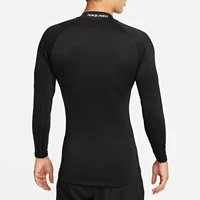 Nike T-shirt à manches longues imprimé classique pour hommes, coupe ajustée, printemps et automne, FB7909-010 2