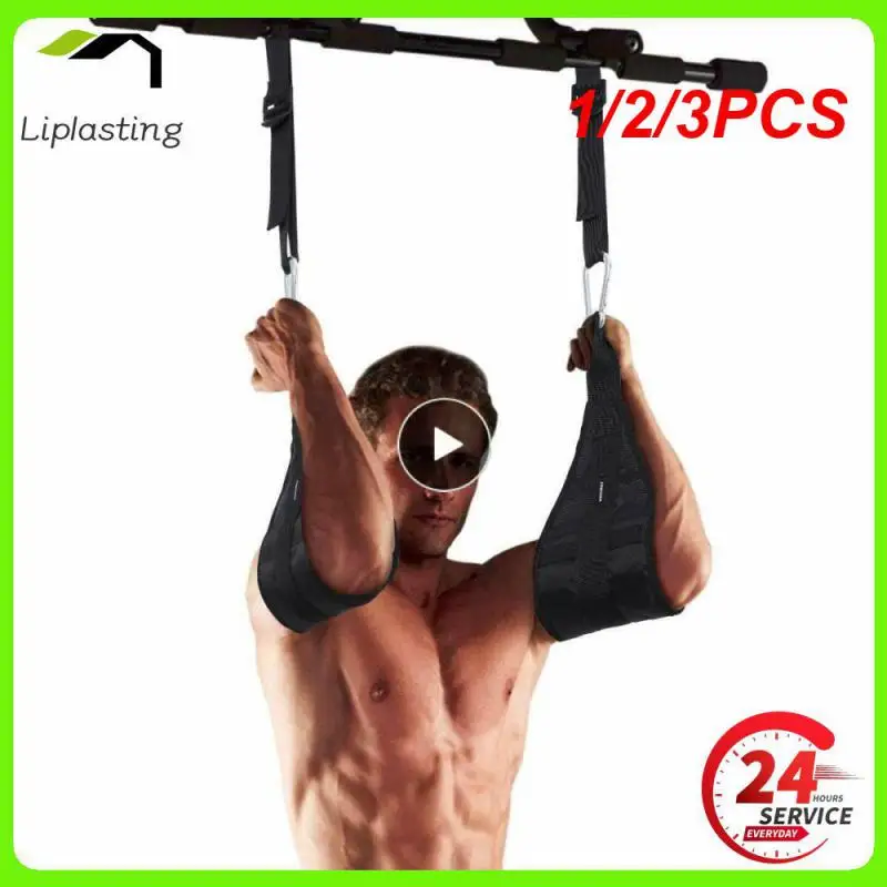 

1/2/3PCS Fitness AB Sling Straps Suspension Rip-Resistant Heavy Duty A Pair For Pull Up Bar Hanging Leg Raiser Gym Home Fitness