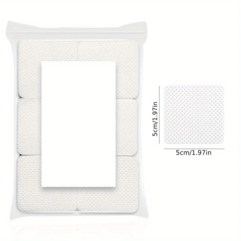 Nail Wipes Nail Polish Remover Eyelash Extension Glue Cleaning Wipes Absorbent Soft Removal Tool for Art