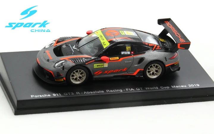 

Spark 1/64 Y172 GT3 2019 Collection of die-cast alloy car decoration model toys