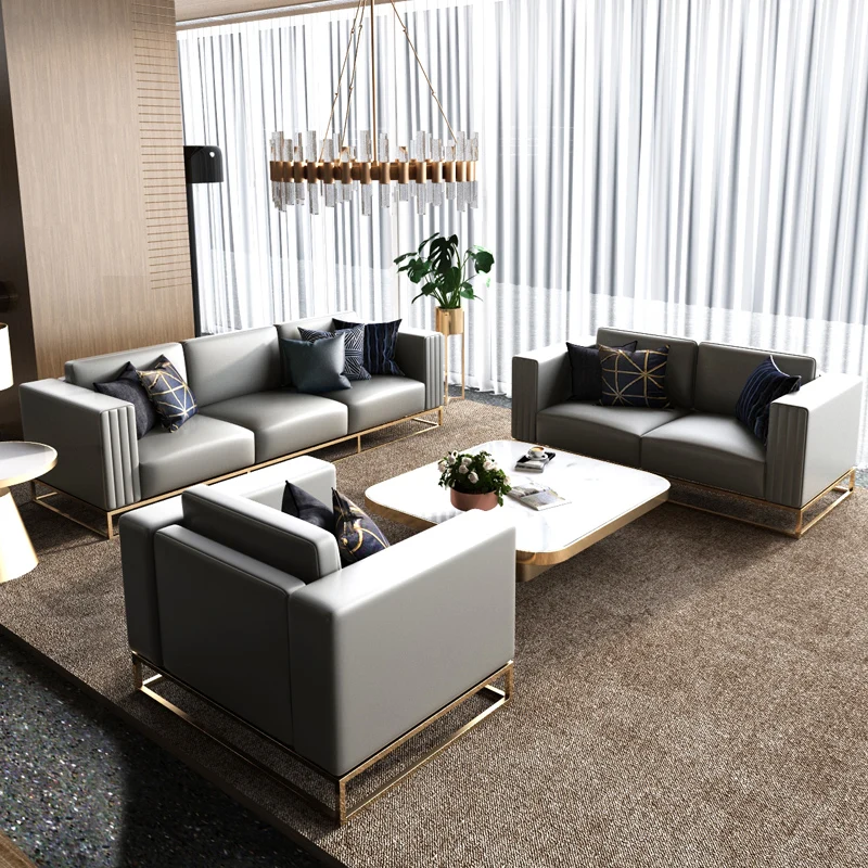 Y Negotiation Sofa Hotel Reception Area Conference Booth Project Reception Sofa