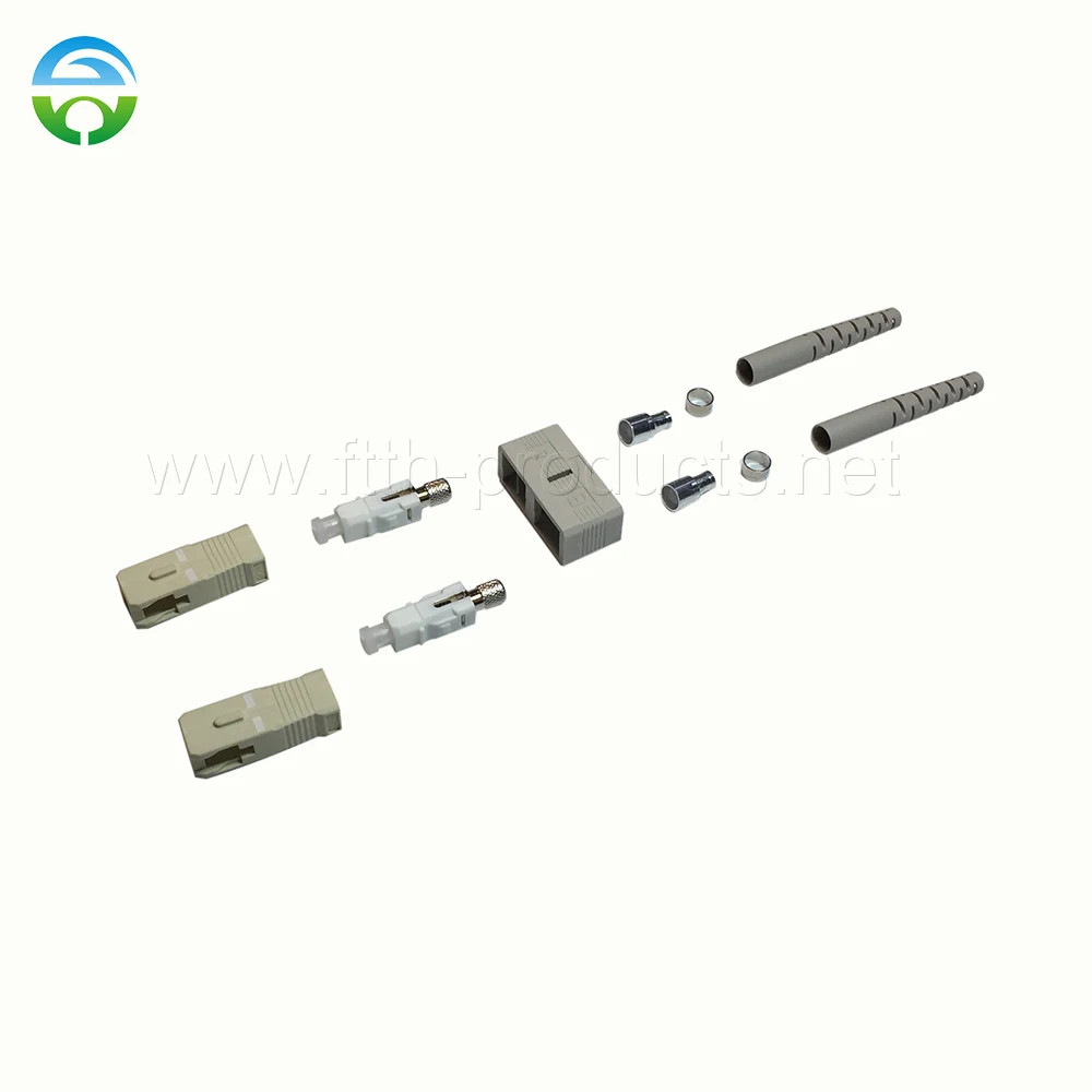 Connettore Sc/Pc 200 Pezzi Mm/Sm 3.0Mm Duplex Colore Beige/Blu