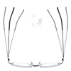Super Light Rimless Reading Glasses Men Business Anti-fatigue Presbyopic Glasses Blue Light Computer Grade Glasses 3