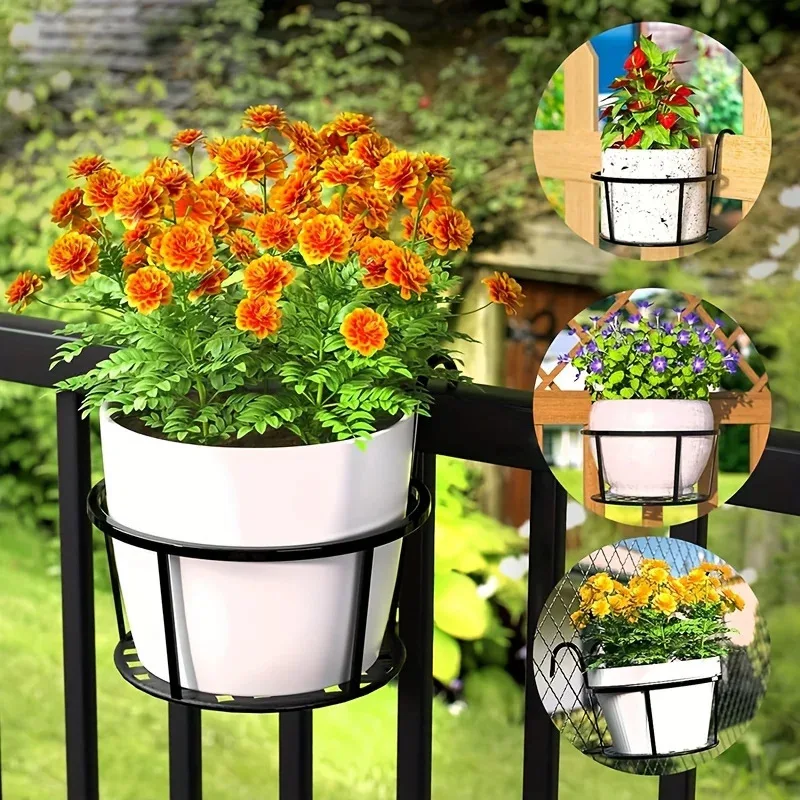 Hanging Metal Flower Pots 3