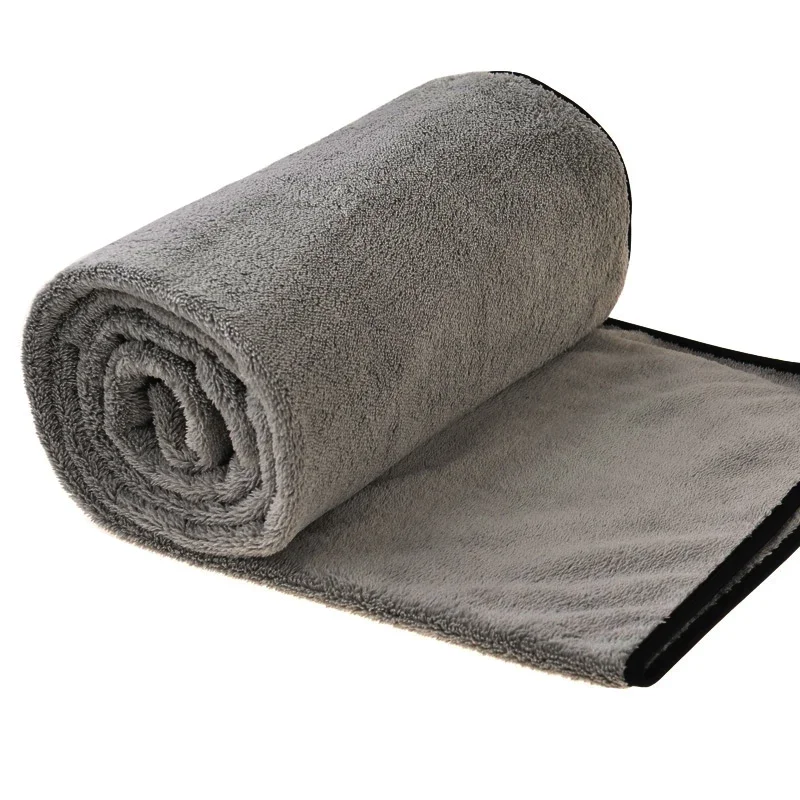Super Absorbent Car Wash Microfiber Towel Car Cleaning Drying Cloth Large Size 60X40cm Hemming Care Cloth Detailing Towel