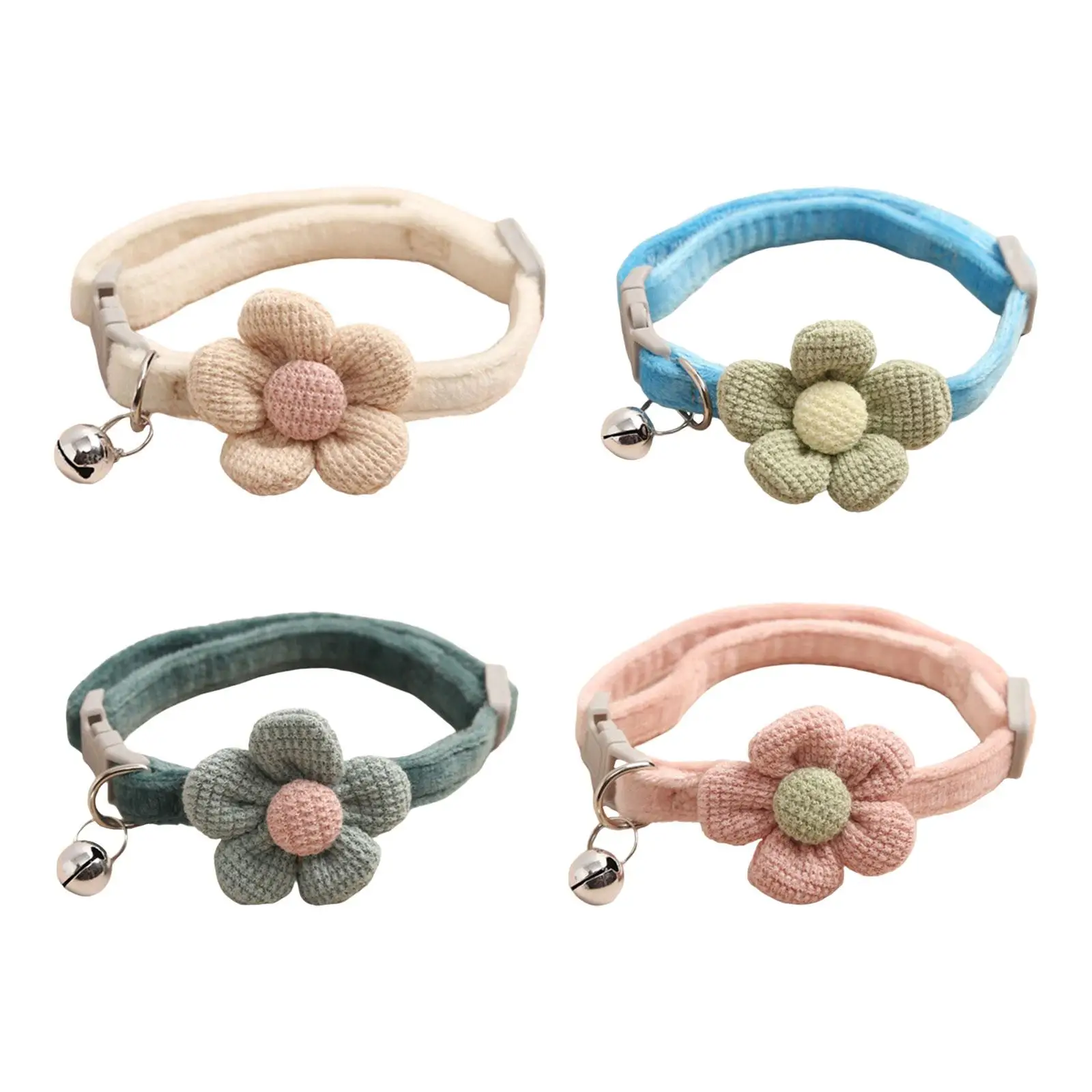 

Cat Collar Necklace with Bell Collars for Kitty Rabbit Small Medium Dogs