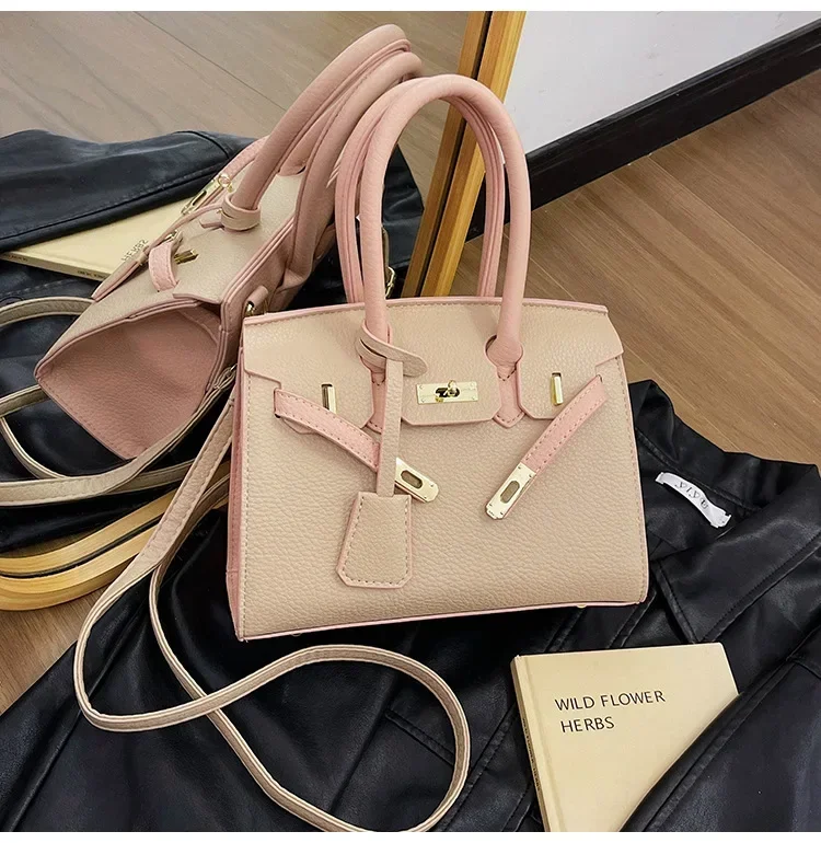 حقيبة يد زفاف فاخرة 2025 بنقشة الليتشي