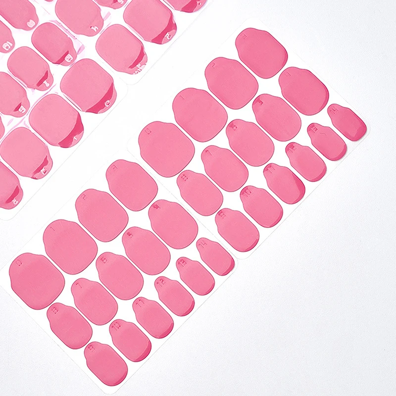 5 Sheets Double Sided Glue Nail Sticker Adhesive Tabs Waterproof Breathable Fake Nail Glue Stickers Jelly False Nails Tips