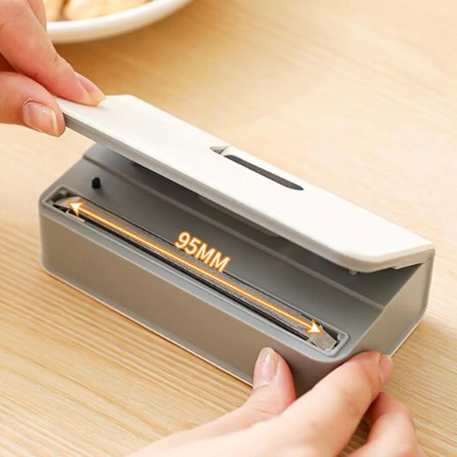 Mini Bag Sealer Heat Seal Manual Portable Adjustable Digital Display Package Mini Bag Sealer Heat Seal Manual Portable Adjustable Digital Display Package
