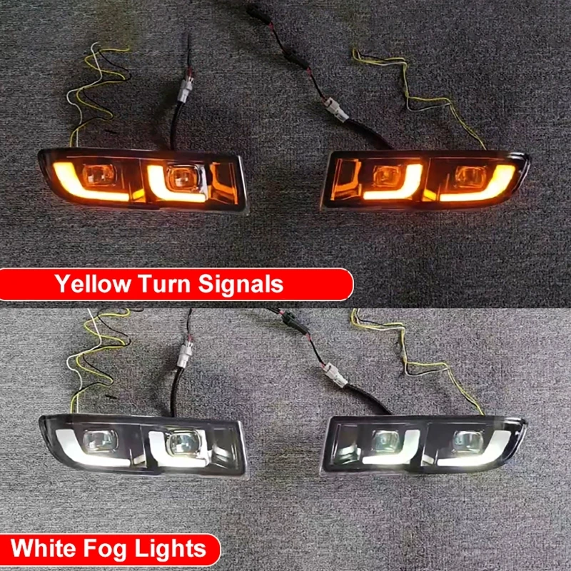 LED 안개등 DRL 라이트 방향 지시등 토요타 랜드 크루저 프라도 120 GRJ120 TRJ120 FJ120 LC120 2002-2010