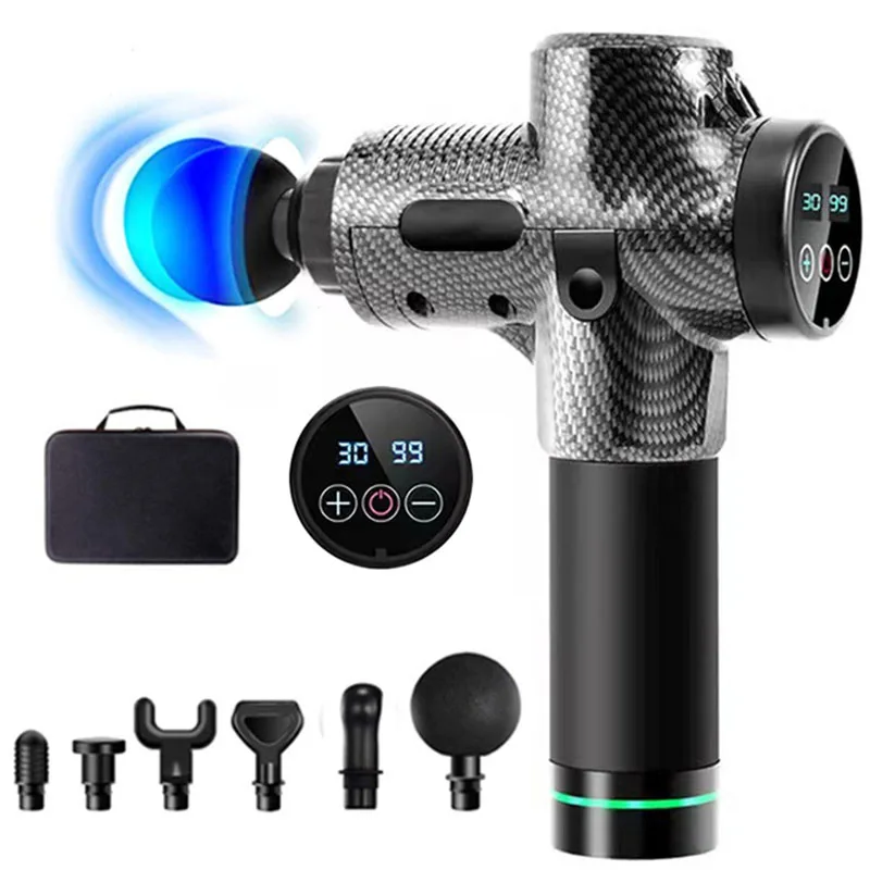 Electric Massage Fascia Gun High Frequency Deep Muscle Massage Body Relaxation Pain Relief Relax