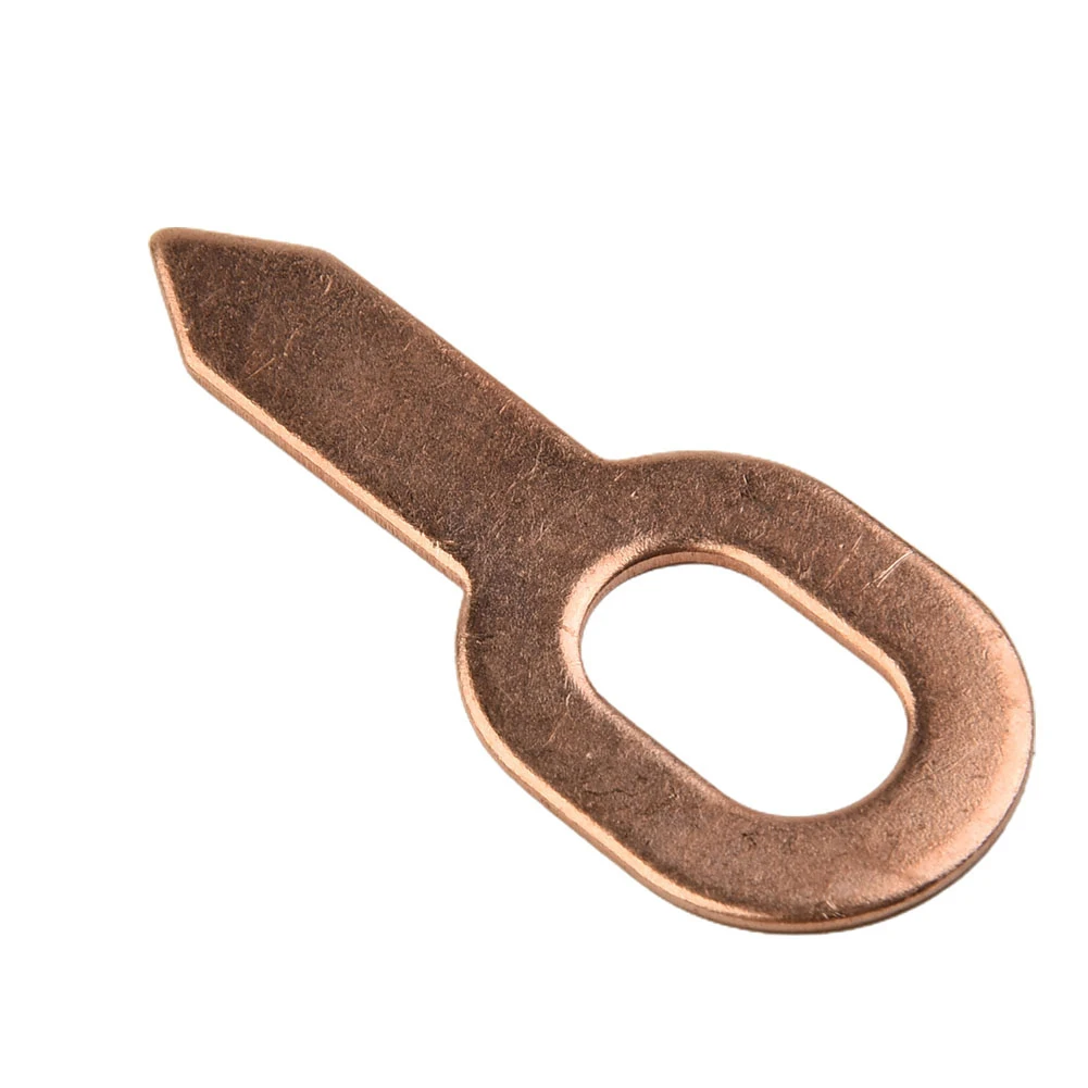 

For Body Panels Recessed Pull Ring Copper-plated Durability New 50pcs 55mm Length Car Body Panel Pull Washer Tool