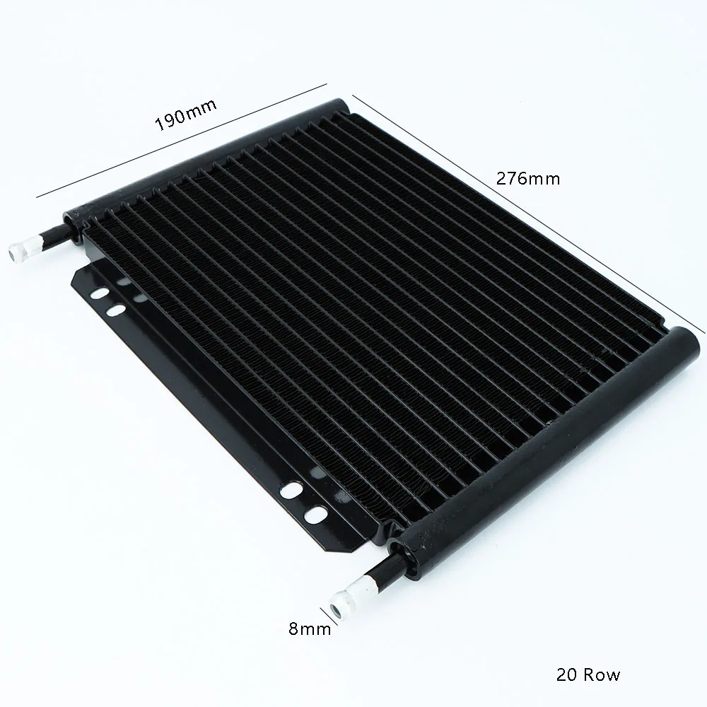 Aluminum Oil Cooler 6Row 12Row 15Row 17Row 26Row Automatic Stacked Plate Radiator
